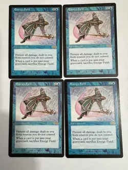 Magic The Gathering Energy Field 73/350 (Urza's Saga) x4 - Image 1