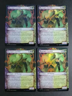 Morcant's Loyalist (X4 Showcase Foil) Uncommon MTG Lorwyn Eclipsed - Image 1