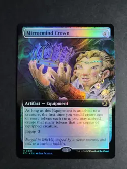 Mirrormind Crown (Extended Art Foil) Rare MTG Lorwyn Eclipsed - Image 1