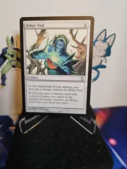 Magic the Gathering MTG Darksteel Artifact Aether Vial [Excellent] - Image 1