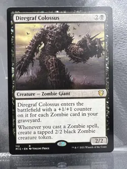 Diregraf Colossus Commander: Innistrad: Midnight Hunt Regular - Image 1
