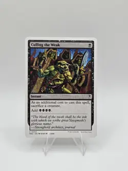 Culling the Weak (White Border) Mystery Booster 2 Regular Near Mint - Image 1