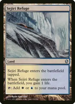 Sejiri Refuge Commander 2013 Near Mint MTG Magic DNA GAMES - Image 1