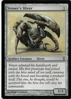 X4 Venser's Sliver Time Spiral LP/NM MTG Magic DNA GAMES - Image 1