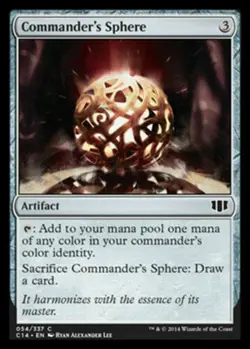 Commander's Sphere Commander 2014 Light Play LP MTG Magic DNA Games - Image 1