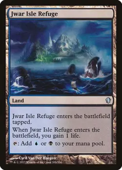 Jwar Isle Refuge Commander 2013 Light Play MTG Magic DNA GAMES - Image 1