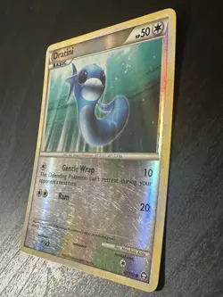 2010 Pokemon TCG HGSS Triumphant Dratini Reverse Holo 62/102 MP - Image 2