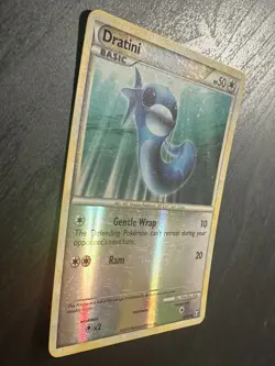 2010 Pokemon TCG HGSS Triumphant Dratini Reverse Holo 62/102 MP - Image 4