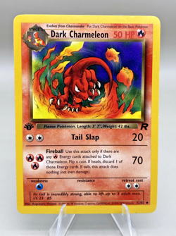 Pokemon - Dark Charmeleon - 32/82 - 1st Edition - Team Rocket (TR) - C2 - Image 1