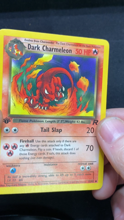 Pokemon - Dark Charmeleon - 32/82 - 1st Edition - Team Rocket (TR) - C2 - Image 2