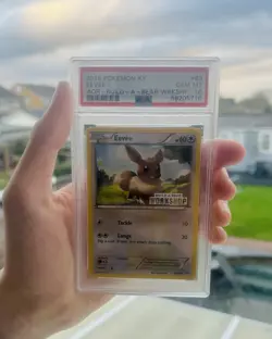 Eevee 63/98 Build-A-Bear Workshop Promo Stamped Pokemon 2015 XY PSA 10 GEM - Image 1