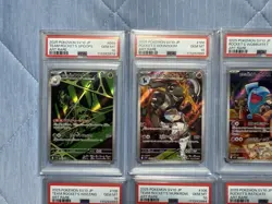 PSA 10 Sequential Set Pokemon Wobbuffet Meowth AR Glory Of Team Rocket Japanese - Image 2