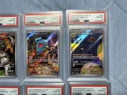 PSA 10 Sequential Set Pokemon Wobbuffet Meowth AR Glory Of Team Rocket Japanese - Image 3