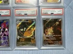 PSA 10 Sequential Set Pokemon Wobbuffet Meowth AR Glory Of Team Rocket Japanese - Image 5