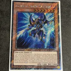 YUGIOH FANTASTICAL DRAGON PHANTAZMAY PLATINUM SECRET RARE NEAR MINT RA02-EN013 - Image 1