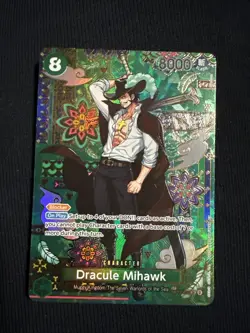 2026 One Piece OP14/EB04 Dracule Mihawk SP Alt Art OP12-030 SR Azure Sea’s Seven - Image 2