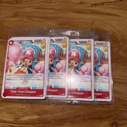 4x One Piece TCG Sealed Promo Pack P101-107 English - Image 1