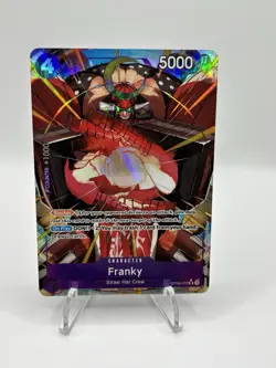 One Piece CCG Franky OP09-072 Alt Art SR - English - NM - Image 1