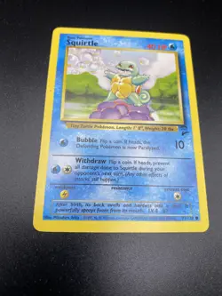 Squirtle 93/130 base set 2 pokemon card - Image 2