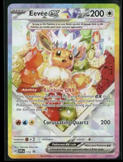 Eevee ex - Promo SV: Scarlet & Violet Promo Cards 174 NM - Image 1