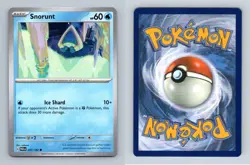 Snorunt #37/182 SV Paradox Rift 2023 Common Pokemon TCG Card - Image 1