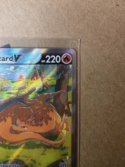 Pokemon TCG Charizard V SWSH260 Sword & Shield Promo Card Near Mint Condition - Image 5