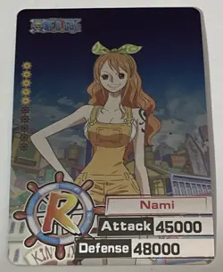 NAMI R Holo Foil ONE PIECE Anime TCG CCG Collectible Card - Image 1