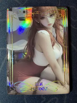 Goddess Nami ACG Preimium Thick Card Waifu Doujin One Piece Full Art Maiden - Image 1