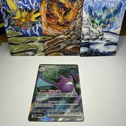 Pokemon Card Team Rocket's Crobat ex 217/182 Ultra Rare Destined Rivals NM - Image 1