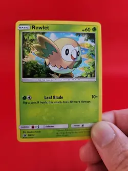 Rowlet SM153 Black Star Promo Holo Card in Near Mint Condition - Image 5