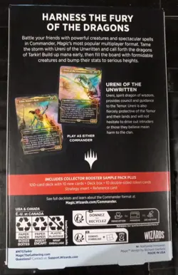 Tarkir: Dragonstorm Commander Deck - Temur Roar MTG Brand New Sealed - Image 2