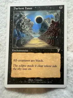 MTG - Darkest Hour #128/350 - 7th Edition - NM - Rare - Regular - EN - Image 1