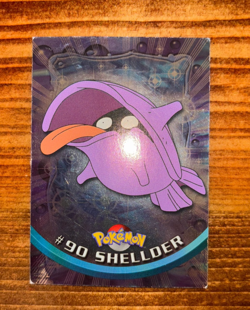 1999 Topps Pokemon #90 Shellder Holo Foil Blue Logo - Image 2