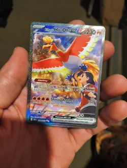 Pokemon TCG Ethan's Ho-Oh EX 230/182 Special Illustration Rare Destined Rivals - Image 3