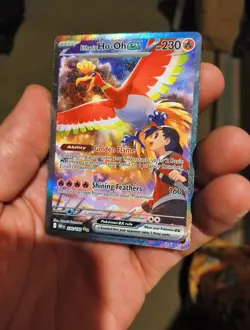 Pokemon TCG Ethan's Ho-Oh EX 230/182 Special Illustration Rare Destined Rivals - Image 5