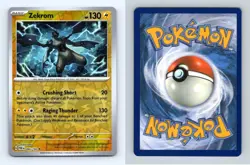 Zekrom #66/182 SV Paradox Rift 2023 Reverse Holo Rare Pokemon TCG Card - Image 1