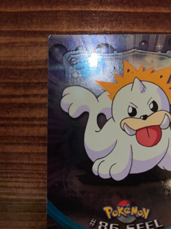 1999 Topps Pokemon #86 Seel Holo Foil Blue Logo - Image 3