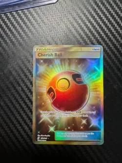 Pokemon TCG Cherish Ball Secret Rare Holo Unified Minds 250/236 NM - Image 1