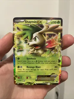 Shaymin EX 5/99 Ultra Rare Next Destinies Pokemon TCG Near Mint - Image 1