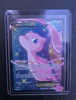 Pokemon Mew EX Full Art Holo Ultra Rare RC24/RC25 Legendary Treasures - Image 1