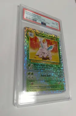 Graded PSA 8 2002 Pokemon - Nidorino - Rev.Foil #56 Legendary Collection - Image 5