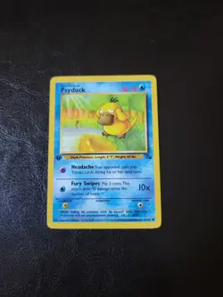 Pokemon Fossil Set 1st Edition Regular Finish Golduck 53/62 LP-NM OC450 - Image 1