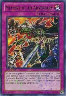 Memory of an Adversary - BP02-EN212 - Mosaic Rare 1st Ed Yugioh Konami Authentic - Image 1