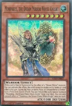 Morpheus, the Dream Mirror White Knight 3x RIRA-EN087 - Super Rare yugioh 3x - Image 1