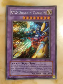 Yugioh XYZ-Dragon Cannon BPT-010 Secret Booster Tin Limited Edition VLP-NM (2) - Image 1