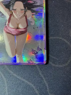 Goddess Lying in Bed Hancock Maiden Preimium Thick Card Waifu Doujin One Piece - Image 4