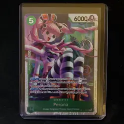 One Piece TCG - The Azure Sea's Seven - Perona OP14-033 SR - NM Foil - Image 1