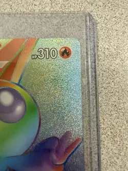 Victini Vmax 165/163 Battle Styles NM Full Art Secret Rainbow Rare Pokemon Card - Image 3