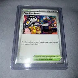 Paradise Resort 2025 World Championships ENGLISH Promo SVP 224 NM Pokemon Card - Image 2