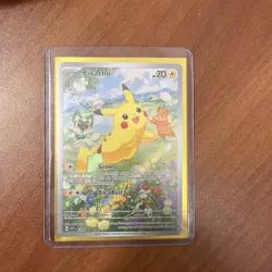 Pikachu 088 Sv: Scarlet & Violet Promo Cards Illustrator Rare Holo - Image 1